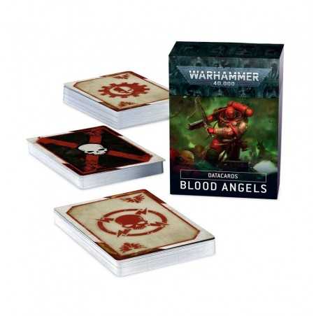 BLOOD ANGELS DATA CARDS English edition Warhammer 40000