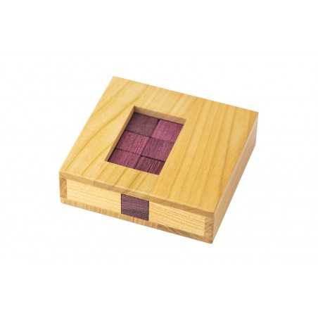 GALETTE cherry purpleheart ROMPICAPO puzzle in legno PELIKAN osanori yamamoto FATTO A MANO PELIKAN - 2