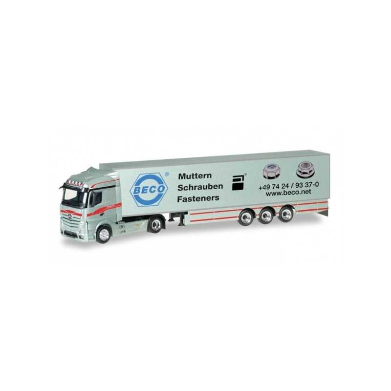 1/87 Herpa MB Actros Streamspace 2.5 Stöffelliner-Sattelzug Peterburs 312011 eBa