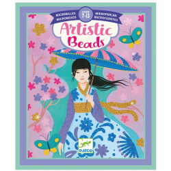 ARTISTIC BEADS perline AROUND THE WORLD kit artistico DJECO riempimento DJ09474 età 7+