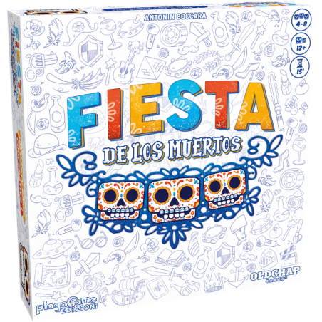 FIESTA DE LOS MUERTOS playagame edizioni PARTY GAME cooperativo IN ITALIANO età 12+ Playa Game Edizoni - 1