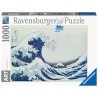PUZZLE ravensburger THE GREAT WAVE OFF KAGANAWA HOKUSAI art collection 1000 PEZZI 70 x 50 cm Ravensburger - 1