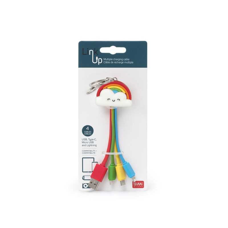 38702- Cavo a spirale Usb Usb Type-C - 100 cm - Nero