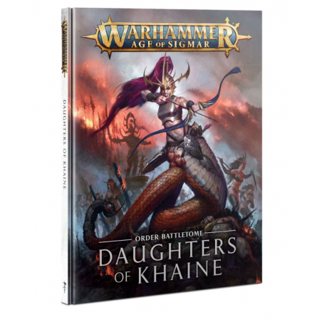 DAUGHTERS OF KHAINE manuale ORDER BATTLETOME a colori IN ITALIANO warhammer AGE OF SIGMAR età 12+ Games Workshop - 1
