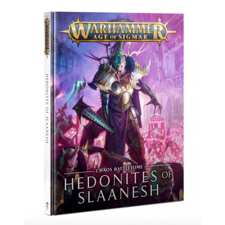 HEDONITES OF SLAANESH manuale CHAOS BATTLETOME a colori IN ITALIANO warhammer AGE OF SIGMAR età 12+ Games Workshop - 1