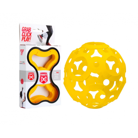 FOOOTY PACK yellow GIALLO portatile PALLA modulare DA 2D A 3D ball 10 PEZZI FOOOTY - 1