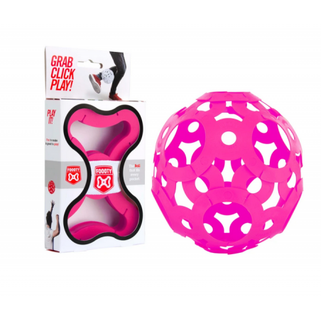 FOOOTY PACK pink ROSA portatile PALLA modulare DA 2D A 3D ball 10 PEZZI FOOOTY - 1