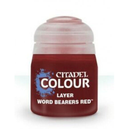 WORD BEARERS RED colore LAYER citadel 12ML acrilico ROSSO opaco GAMES WORKSHOP età 12+ Games Workshop - 2