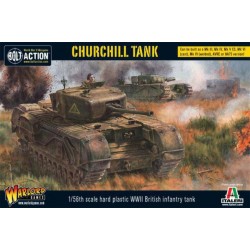 CHURCHILL TANK carro armato BOLT ACTION miniatura in plastica WARLORD GAMES ww2 wargame SCALA 1:56 CHURCHILL TANK carro armato BOLT ACTION miniatura in plastica WARLORD GAMES ww2 wargame SCALA 1:56 Warlord Games - 1