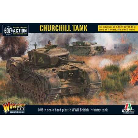 CHURCHILL TANK carro armato BOLT ACTION miniatura in plastica WARLORD GAMES ww2 wargame SCALA 1:56 Warlord Games - 1
