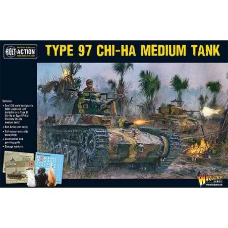 TYPE 97 CHI HA MEDIUM TANK carro armato giapponese BOLT ACTION miniatura in plastica WARLORD GAMES scala 1:56 Warlord Games - 1