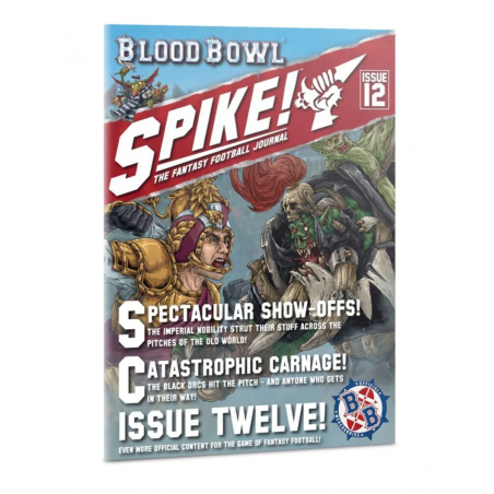 SPIKE ISSUE 12 volume BLOOD BOWL rivista FANTASY FOOTBALL magazine IN INGLESE Games Workshop - 1