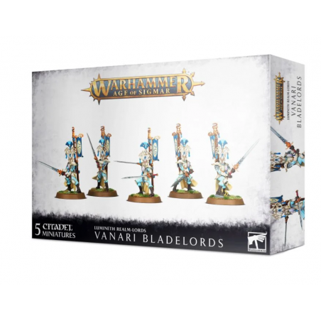 VANARI BLADELORDS lumineth realm lords 5 MINIATURE warhammer AGE OF SIGMAR età 12+ Games Workshop - 1