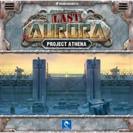 PROJECT ATHENA espansione per LAST AURORA gioco da tavolo IN ITALIANO pendragon games 13+ Pendragon Games - 1