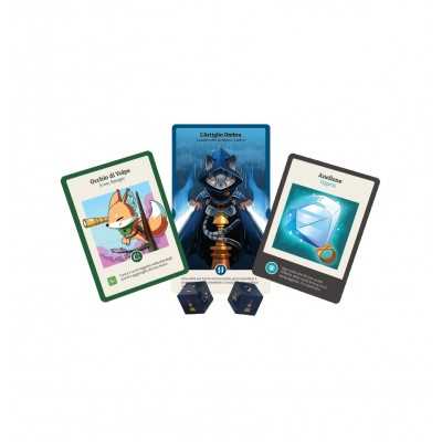 Asmodee Unstable Games, Here to Slay - Here to Sleigh, espansione gioco di famiglia, gioco di carte, 2-4 giocatori, dai 10 anni in su, 30-60 minuti, tedesco