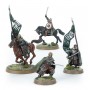 MOUNTED ROHAN COMMAND Middle Earth Lord of the Rings miniature game Games Workshop - 1
