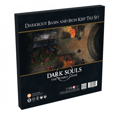 DARK SOULS DARKROOT BASIN AND IRON KEEP TILE SET board game expansion Steamforged Games - 1