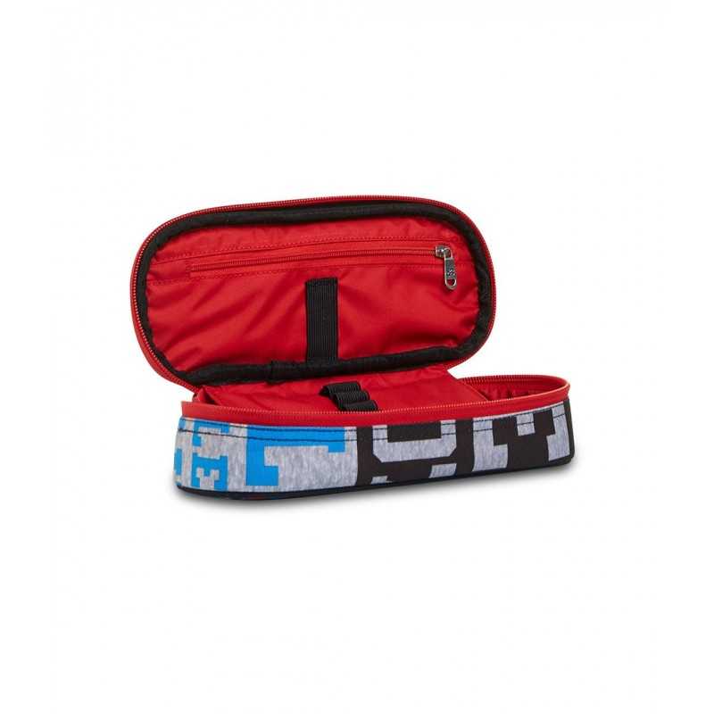 Seven Round plus the double inside rock - astuccio portapenne per la scuola