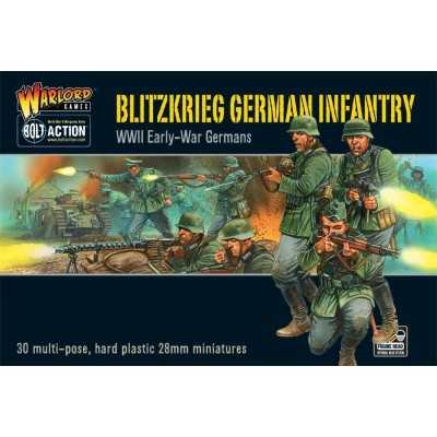 BLITZKRIEG GERMAN INFANTRY WWII early war Bolt Action 30 miniatures Warlord Games Warlord Games - 1