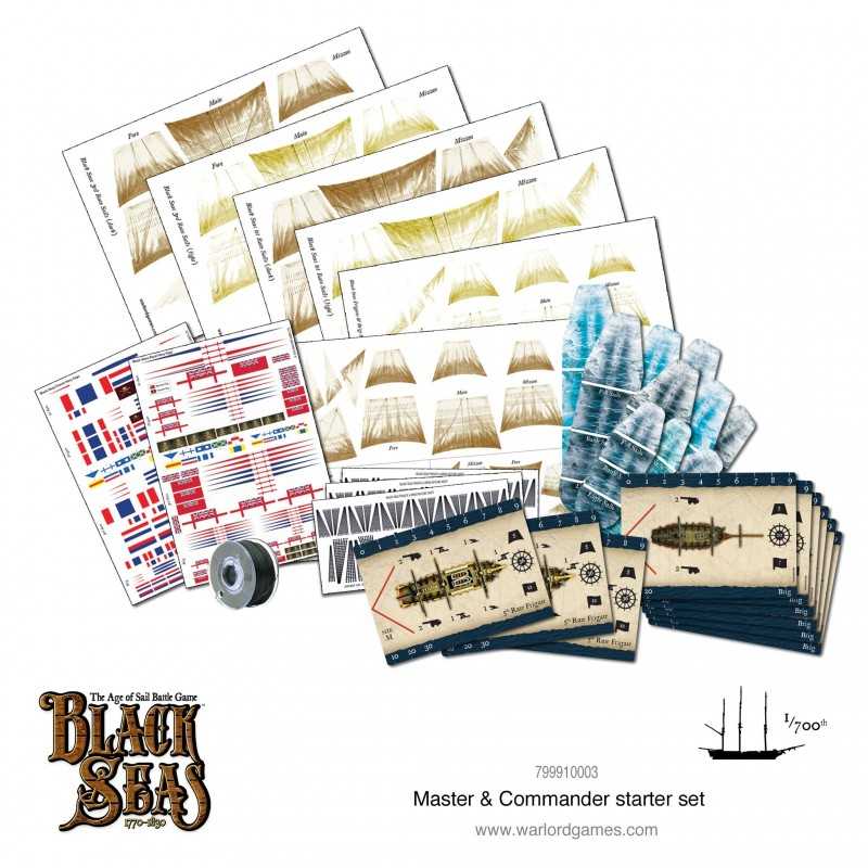 BLACK SEAS MASTER COMMANDER Starter Set Age of Sail