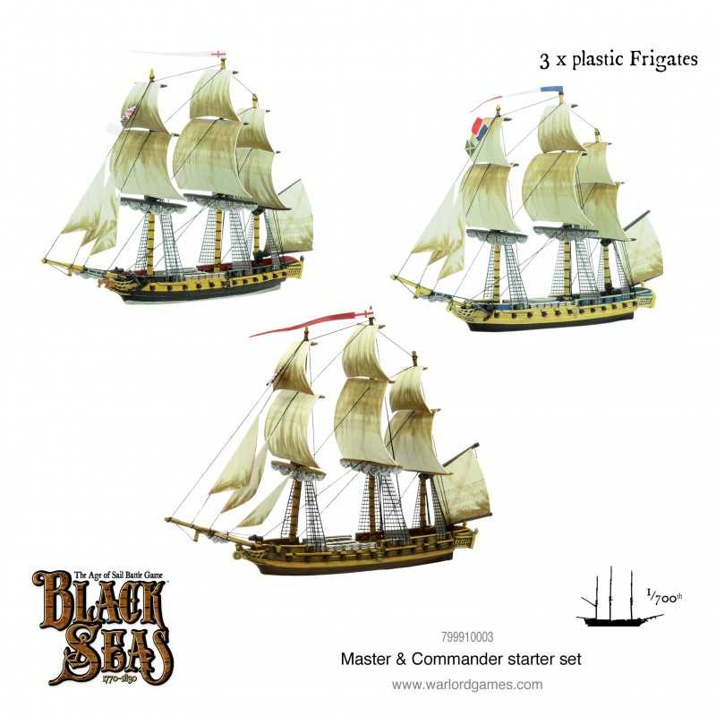 Warlord Games Black Seas Master & Commander Starter Set - Neuf - Jeu De Figurines
