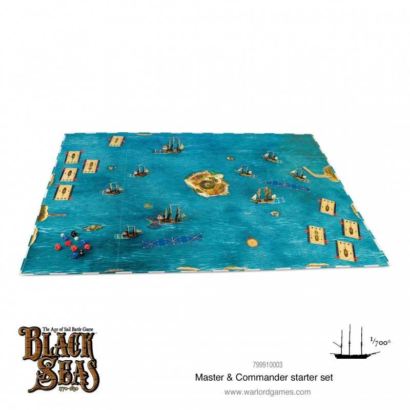 BLACK SEAS MASTER COMMANDER Starter Set Age of Sail Navy battle