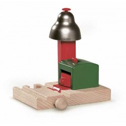 SEGNALE MAGNETICO CON CAMPANA treni BRIO trenino 33754 Magnetic Bell Signal