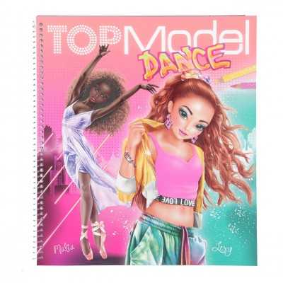 ALBUM creativo TOP MODEL da colorare DANCE topmodel MALIA LEXY TOP MODEL - 1