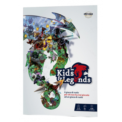KIDS & LEGENDS set introduttivo GIOCO DI RUOLO asmodee IN ITALIANO collaborativo GDR età 9+ Asmodee - 1