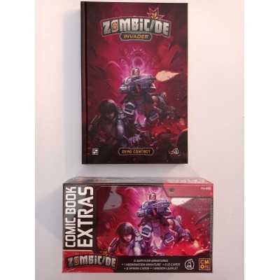 ZOMBICIDE INVADER Dead Contact with Kickstarter Comic Book Extras COOLMINIORNOT - 1