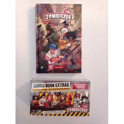 ZOMBICIDE DAY ONE with Kickstarter Comic Book Extras Graphic Novel COOLMINIORNOT - 1