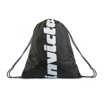 SACCA SPORT slight bag LOGO zainetto NERO coulisse INVICTA soft backpack Invicta - 1