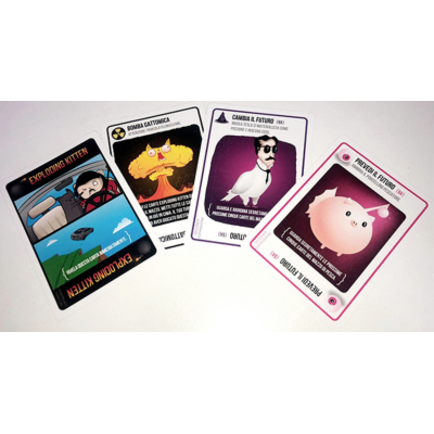 STREAKING KITTENS espansione per EXPLODING KITTENS con 15 nuove