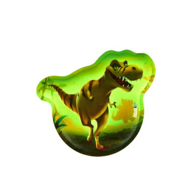 KLETTIES Dinosauro Glow in the Dark Ergobad fosforescente T-Rex Ergobag - 1