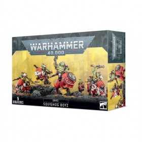 SQUIGHOG BOYZ Orks Nob su Squig Zpakkatore 5 miniature Warhammer 40000