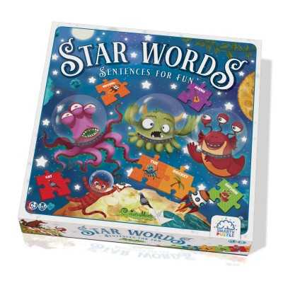 STAR WORDS sentences for fun GIOCO educativo IMPARA L'INGLESE creativamente PUZZLE età 7+ Creativamente - 1