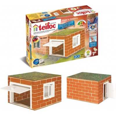GARAGE kit modellismo per bambini TEIFOC 100 pezzi TEIFOC - 1
