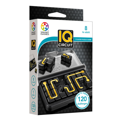 IQ CIRCUIT gioco solitario ROMPICAPO logica SMART GAMES puzzle PORTATILE età 8+ Smart Games - 1