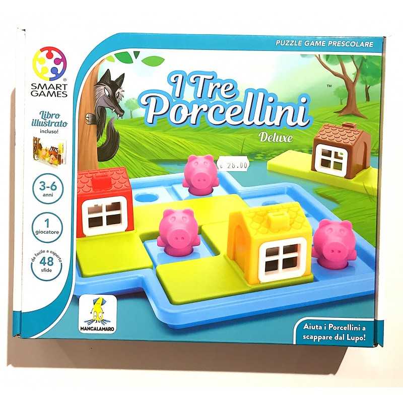 I TRE PORCELLINI DELUXE gioco solitario MANCALAMARO tante sfide