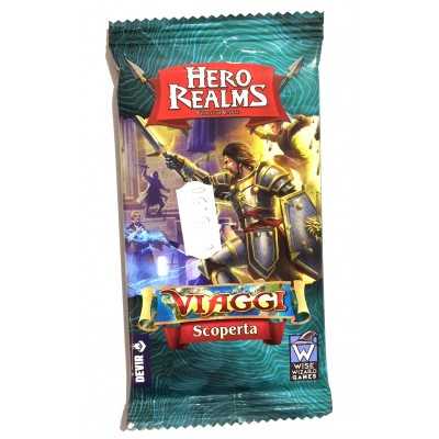 VIAGGI SCOPERTA espansione per HERO REALMS gioco di carte DEVIR mazzo da 12 carte WISE WIZARD GAMES età 12+ DEVIR - 1