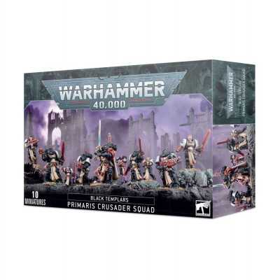 SQUADRA CROCIATA PRIMARIS BLACK TEMPLARS 10 miniature Warhammer 40000 Games Workshop - 1
