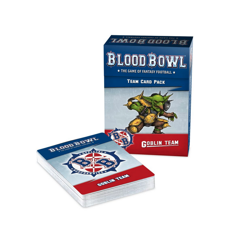GOBLIN TEAM CARD PACK in inglese BLOOD BOWL mazzo di carte GAMES