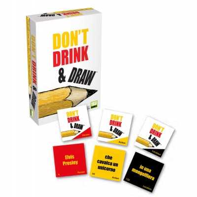 DON'T DRINK & DRAW disegni e indovini contemporaneamente PARTY GAME yas! games IN ITALIANO età 18+ YAS! GAMES - 1
