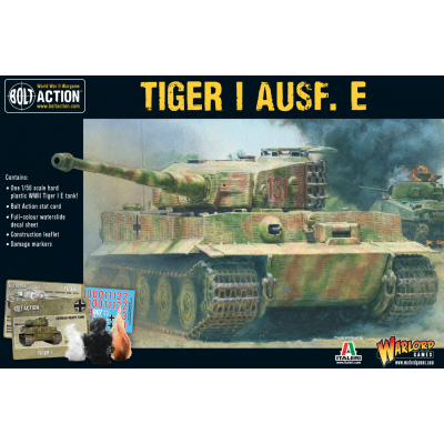TIGER 1 AUSF E HEAVY TANK scala 1/56 BOLT ACTION miniatura in plastica WARLORD GAMES Warlord Games - 1