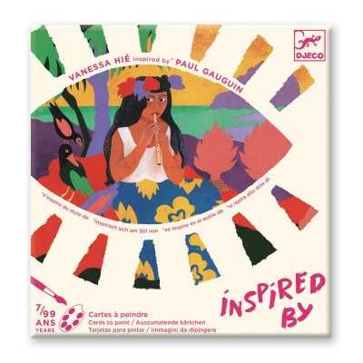 INSPIRED BY gauguin POLINESIA hie DJECO kit artistico DJ09372 età 7+ Djeco - 1