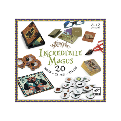 INCREDIBLE MAGUS magic 20 TRUCCHI di magia DJECO cofanetto DJ09963 età 8+ Djeco - 2