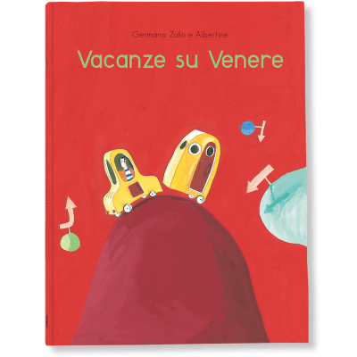 VACANZE SU VENERE logos edizioni GERMANO ZULLO E ALBERTINE libro per ragazzi 4+  - 1