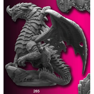 SHAVYNRA THE SLAYER huge dragon REAPER BONES V 5 miniatura in plastica KICKSTARTER in inglese Reaper Miniatures - 1