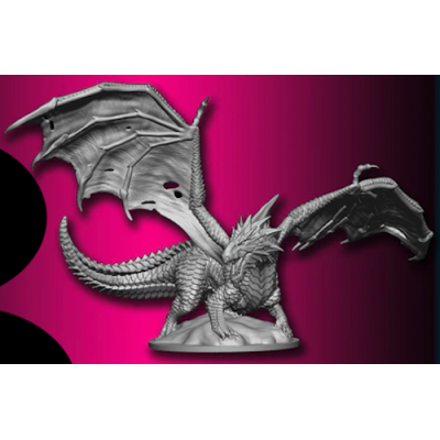 ILDRAEDIS THE DEVOURER dragon REAPER BONES V 5 miniatura in plastica KICKSTARTER in inglese Reaper Miniatures - 1