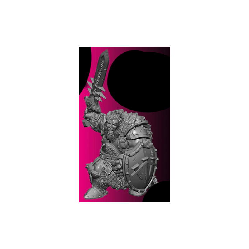 BONES IV 4 FROST GIANT RAIDERS Reaper Miniature In Plastica Kickstarter Limited Edition